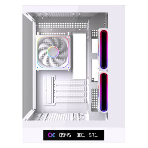 XIGMATEK M DGT 3AF Arctic Micro ATX Tower Case 3 Fan ARGB H3 XIGMATEK M DGT 3AF Arctic - Micro-ATX Tower Case (3 Fan ARGB)