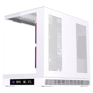 XIGMATEK M DGT 3AF Arctic Micro ATX Tower Case 3 Fan ARGB H4 XIGMATEK M DGT 3AF Arctic - Micro-ATX Tower Case (3 Fan ARGB)