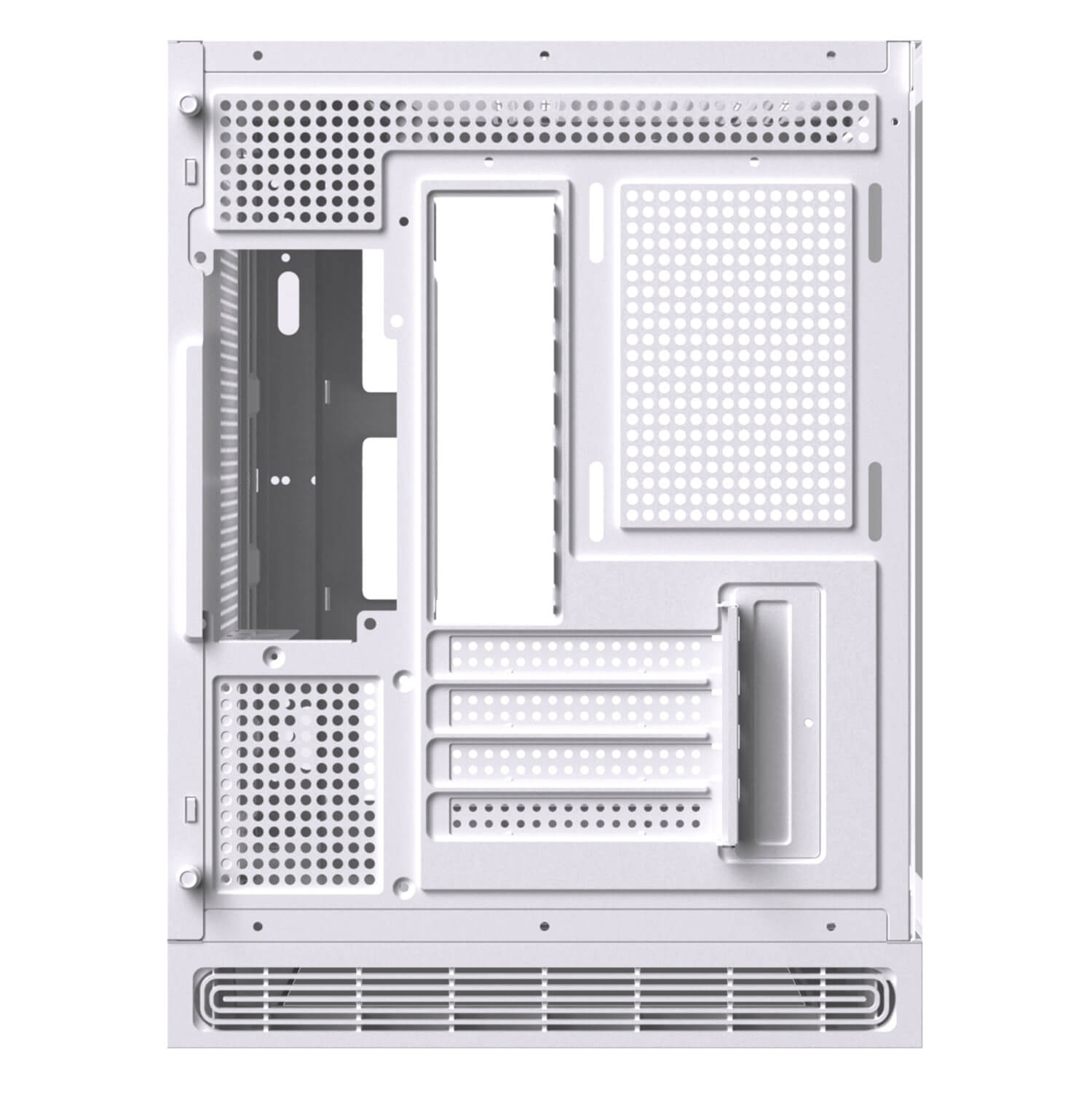 XIGMATEK M DGT 3AF Arctic Micro ATX Tower Case 3 Fan ARGB H7 XIGMATEK M DGT 3AF Arctic - Micro-ATX Tower Case (3 Fan ARGB) - Ảnh 7