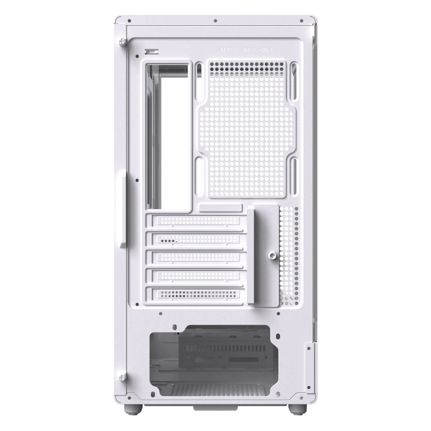 XIGMATEK Moon ML DGT Arctic Micro ATX Tower Case No FAN H5 XIGMATEK Moon ML DGT Arctic - Micro-ATX Tower Case (No FAN) - Ảnh 5