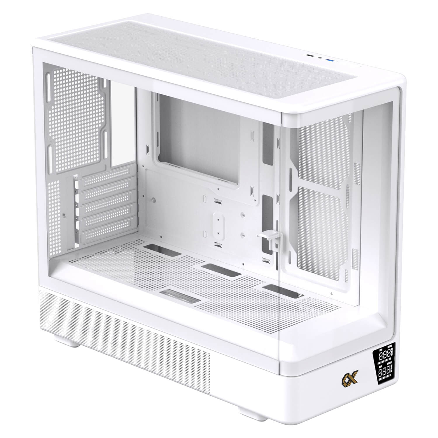 XIGMATEK Moon ML DGT Arctic Micro ATX Tower Case No FAN H6 XIGMATEK Moon ML DGT Arctic - Micro-ATX Tower Case (No FAN) - Ảnh 6