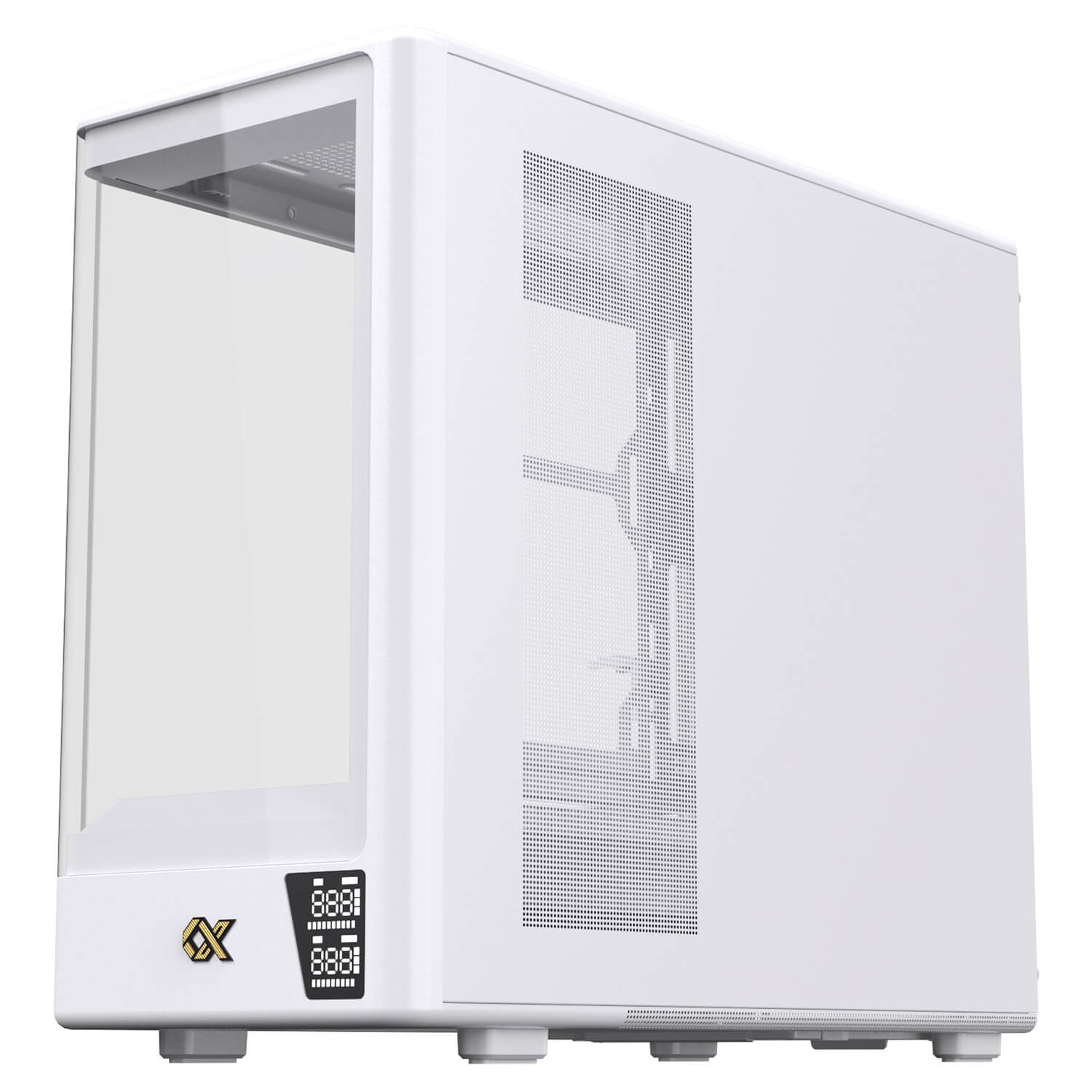 XIGMATEK Moon ML DGT Arctic Micro ATX Tower Case No FAN H8 XIGMATEK Moon ML DGT Arctic - Micro-ATX Tower Case (No FAN) - Ảnh 8