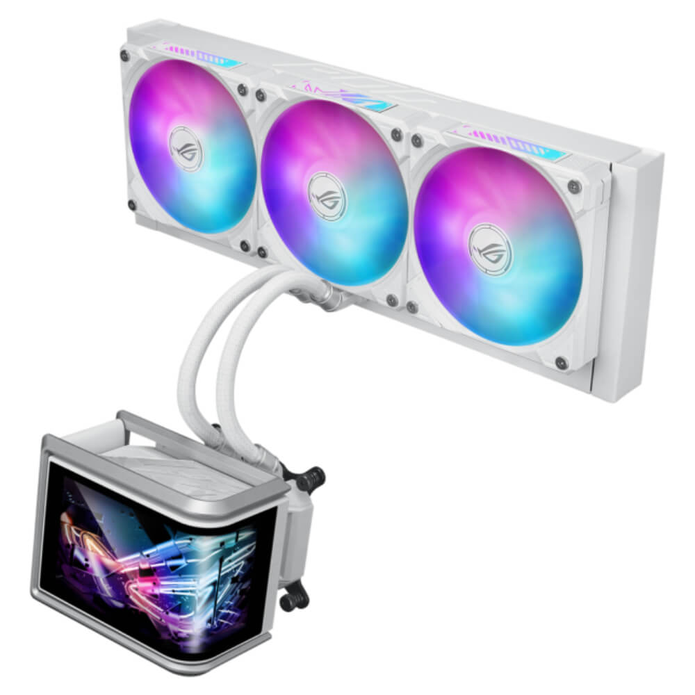 Asus ROG Ryuo IV SLC 360 ARGB White Edition H1 ASUS ROG Ryuo IV SLC 360 ARGB White Edition - AIO Watercooling