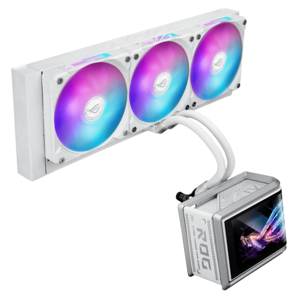 Asus ROG Ryuo IV SLC 360 ARGB White Edition H3 ASUS ROG Ryuo IV SLC 360 ARGB White Edition - AIO Watercooling - Ảnh 3