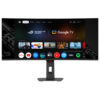 ASUS ROG Strix OLED XG34WCDMTG - Android 14 Google TV, NVIDIA GeForce NOW Pre-Installed - 34 inch WQHD OLED | 240Hz | 0.03ms | USB Type-C | Curved