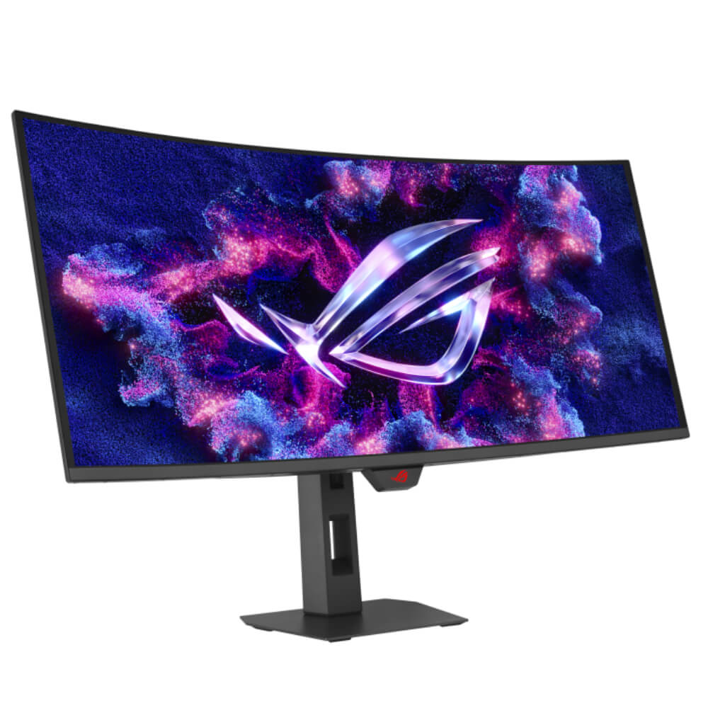 Asus ROG Strix OLED XG34WCDMTG H2 ASUS ROG Strix OLED XG34WCDMTG - Android 14 Google TV, NVIDIA GeForce NOW Pre-Installed - 34 inch WQHD OLED | 240Hz | 0.03ms | USB Type-C | Curved - Ảnh 2