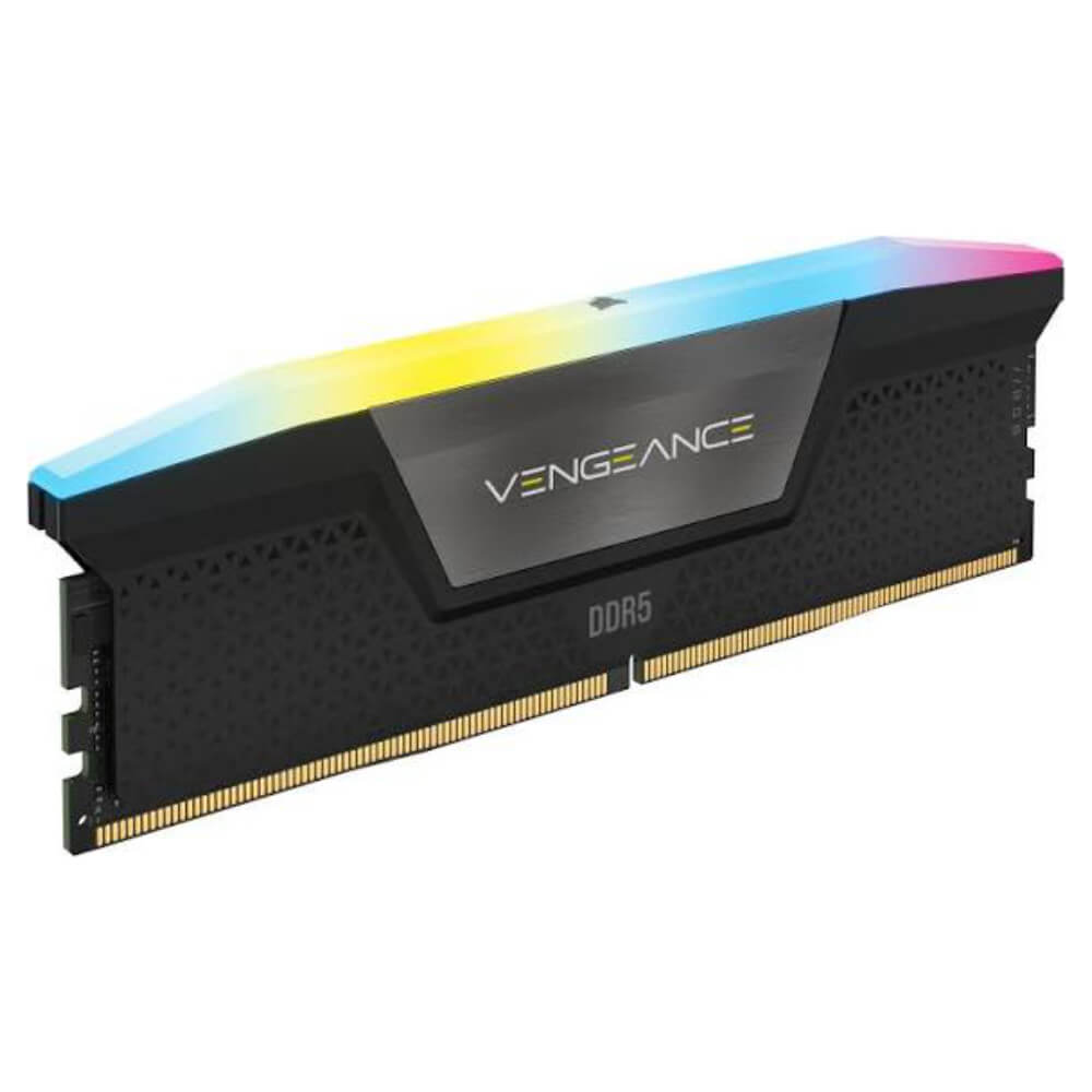 Corsair VENGEANCE RGB Grey Heatspreader H3 Corsair Vengeance RGB Grey Heatspreader - 16GB (1x16GB) DDR5 - Bus 6000MHz Cas 36 - Ảnh 3