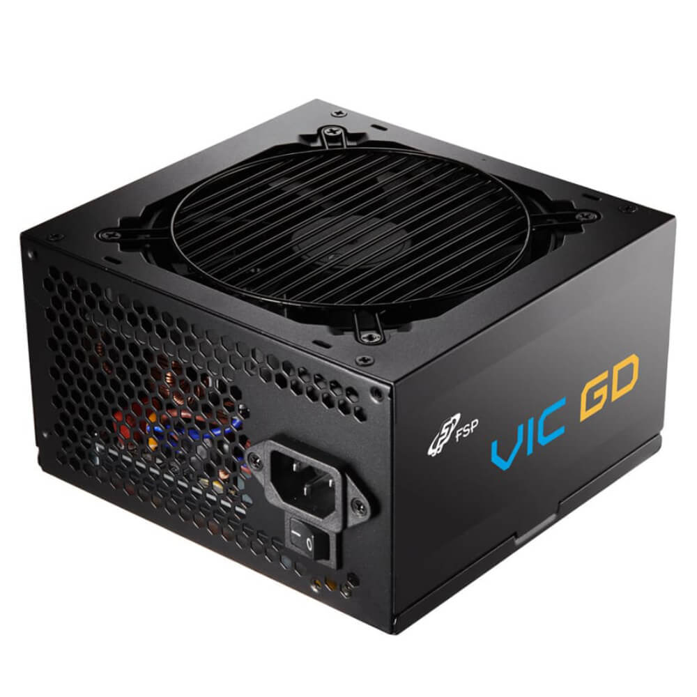 FSP VIC GD 850W 80 Plus Gold H1 FSP VIC GD 850W - 80Plus GOLD - Full Range, PCIe 5.1, ATX 3.1 - Non Modula PSU (VIC-850GD)