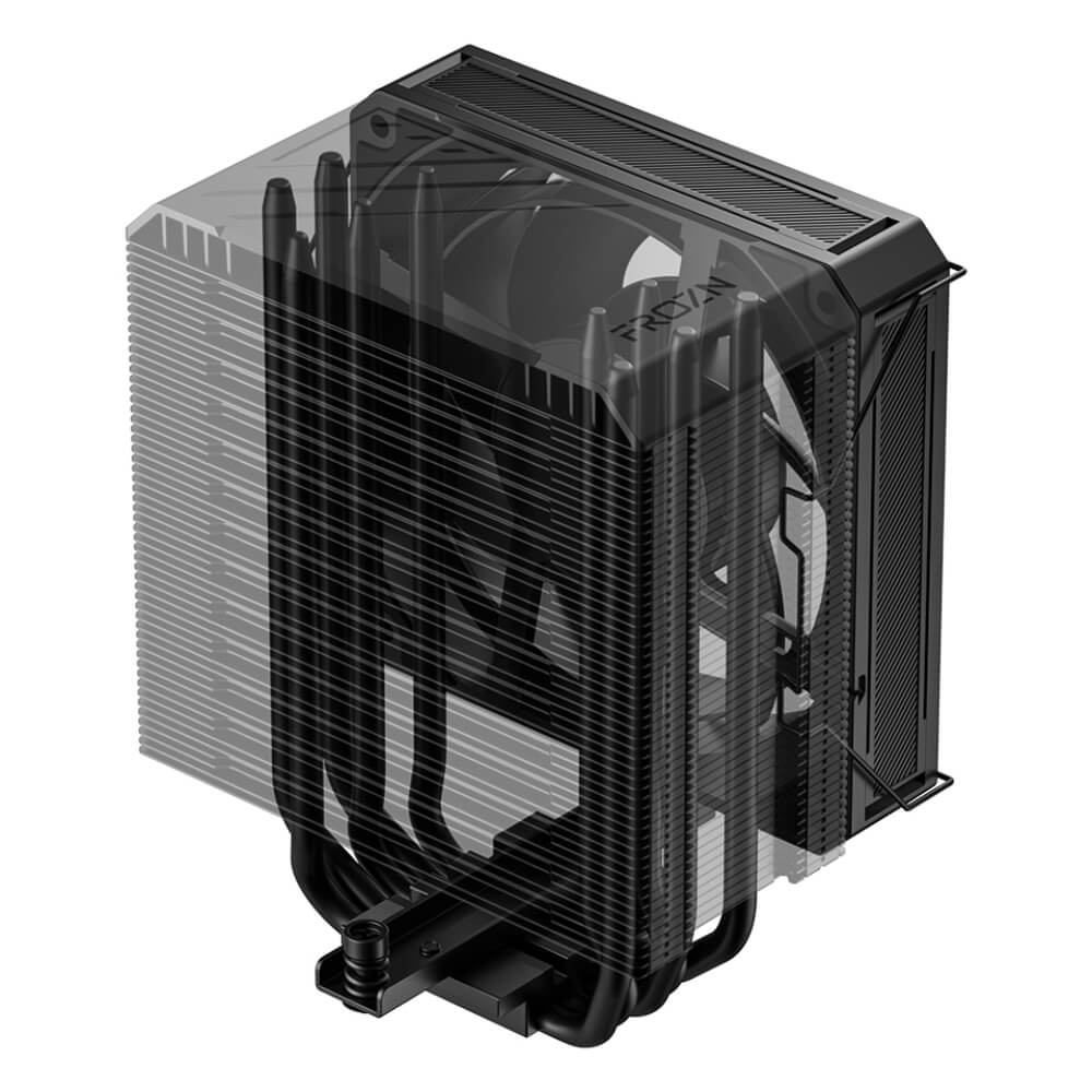 ID Cooling FROZN A510 TURBO H6 ID-Cooling FROZN A510 TURBO Black - CPU Cooler - Ảnh 6