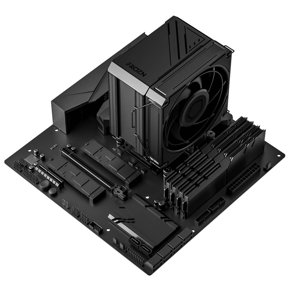 ID Cooling FROZN A510 TURBO H8 ID-Cooling FROZN A510 TURBO Black - CPU Cooler - Ảnh 8