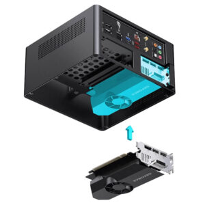 JONSBO NV10 BLACK H5 Jonsbo NV10 Black - ITX Case