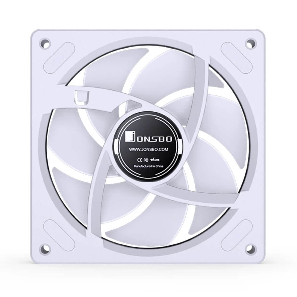 JONSBO ZB 120W H5 JONSBO ZB-120W/WR WHITE - ARGB Fan Case - Ảnh 5
