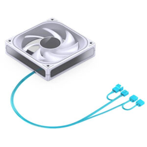 JONSBO ZB 120W H6 JONSBO ZB-120W/WR WHITE - ARGB Fan Case