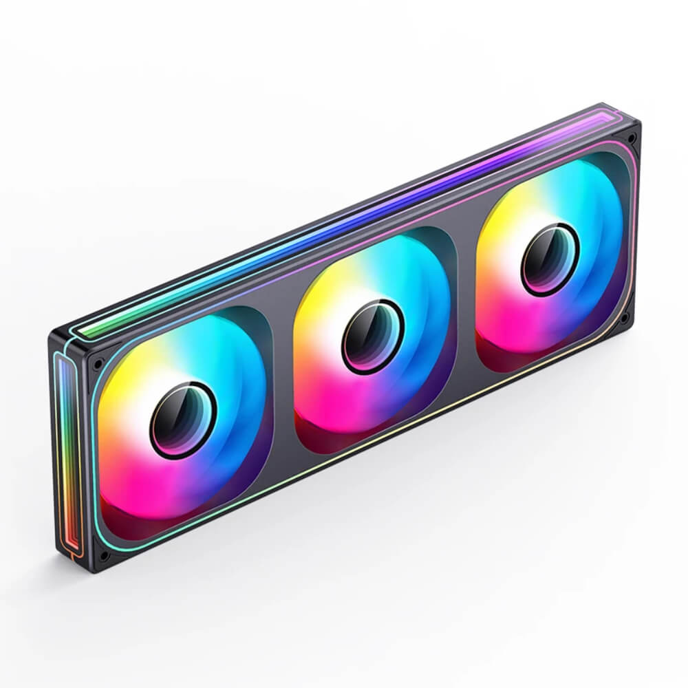 JONSBO ZB 360B H1 JONSBO ZB-360B/BR BLACK - ARGB Fan Case