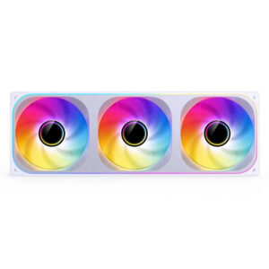 JONSBO ZB-360W/WR WHITE - ARGB Fan Case