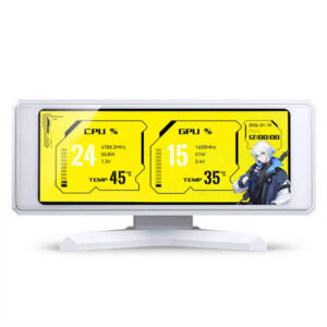 Jonsbo DS339 White - 3.39 inch IPS | Màn hình phụ