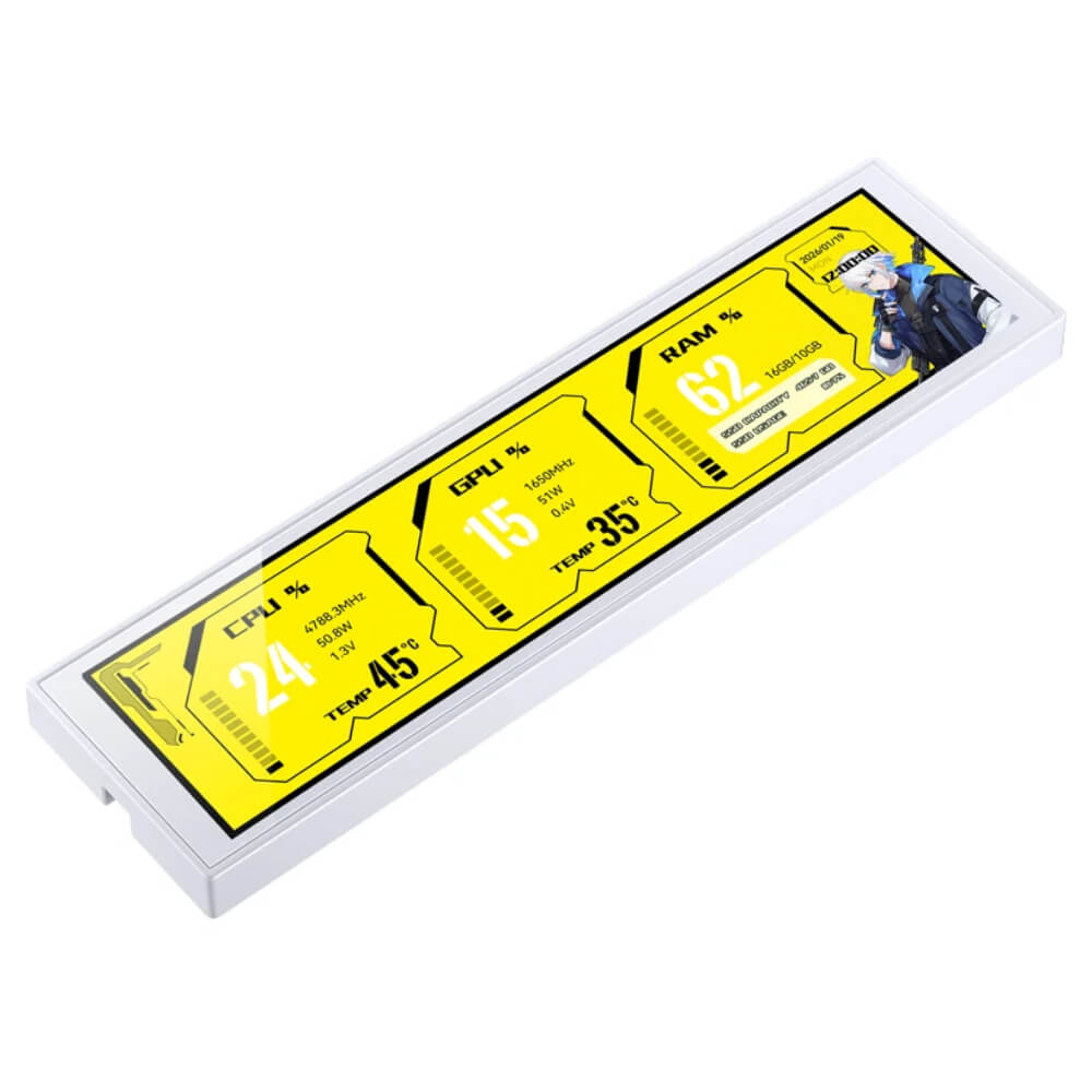 Jonsbo DS916 White H1 Jonsbo DS916 White - 9.16 inch IPS | Màn hình phụ