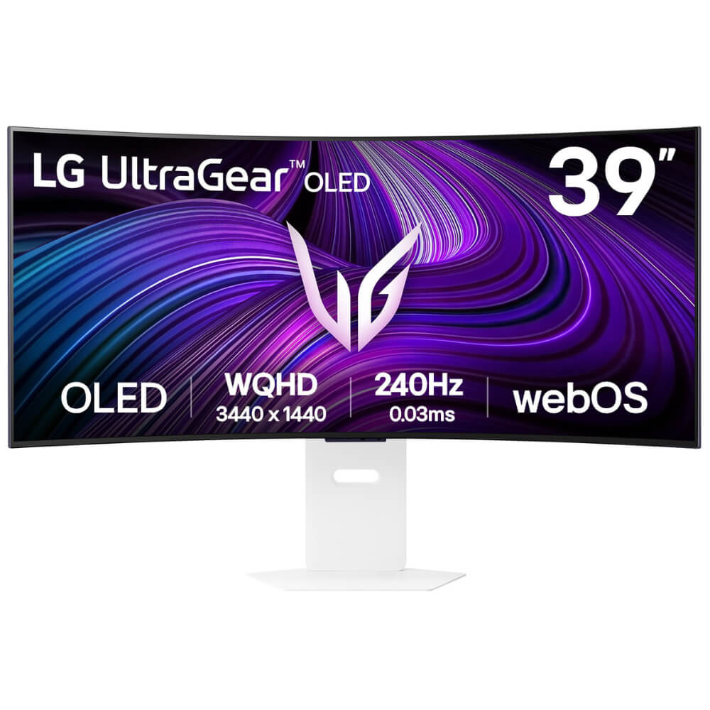 LG 39GX90SA W H1 LG UltraGear™ 39GX90SA-W - 39 inch WQHD OLED | 240Hz | 0.03ms | USB Type-C | Curved | Chuyên game