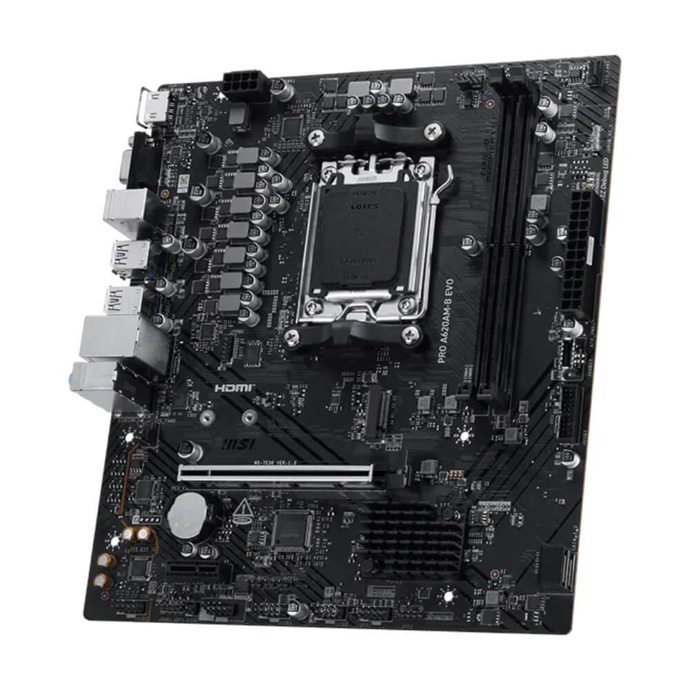 MSI A620AM B EVO H4 MSI A620AM-B EVO - Socket AM5 - Ảnh 4
