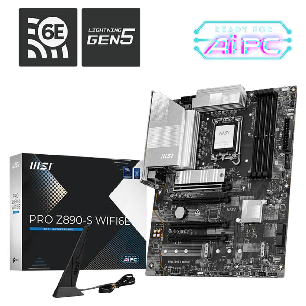 MSI PRO Z890 S WIFI 6E H1 MSI PRO Z890-S WIFI6E - Socket 1851