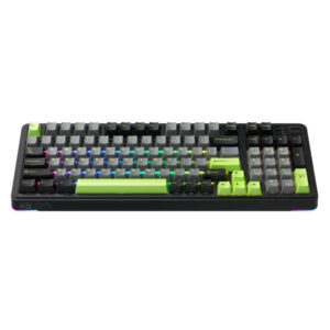 Machenike KG98 Tri mode RGB Black H2 Machenike KG98 Tri-mode RGB - Wireless Gaming Mechanical Keyboard
