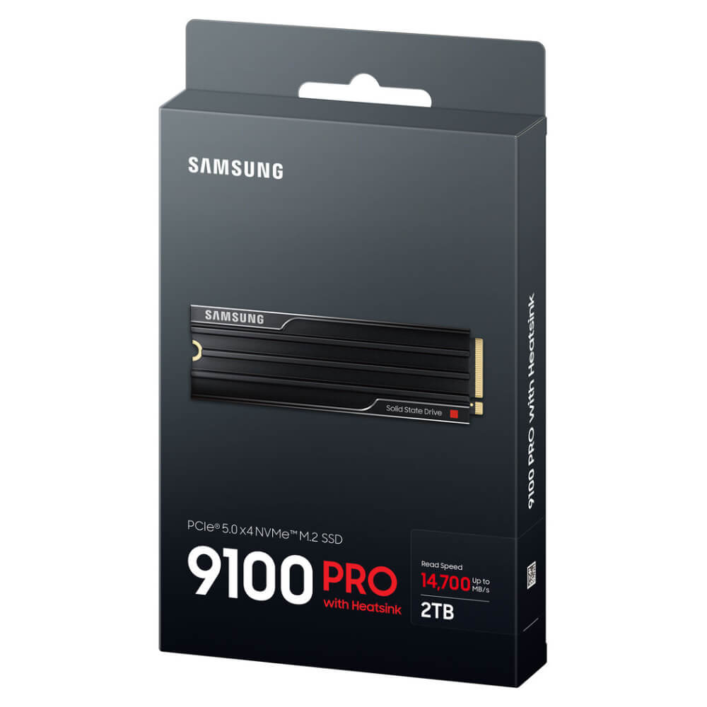 Samsung 9100 PRO Heatsink 2TB Samsung 9100 PRO 2TB with Heatsink – M.2 2280 PCIe Gen 5.0 x4 NVMe SSD (Nhập khẩu) - Ảnh 6