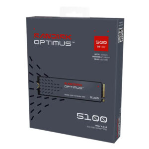 Sandisk Optimus 5100 500GB Sandisk Optimus 5100 500GB - M.2 2280 PCIe Gen4x4 NVMe SSD