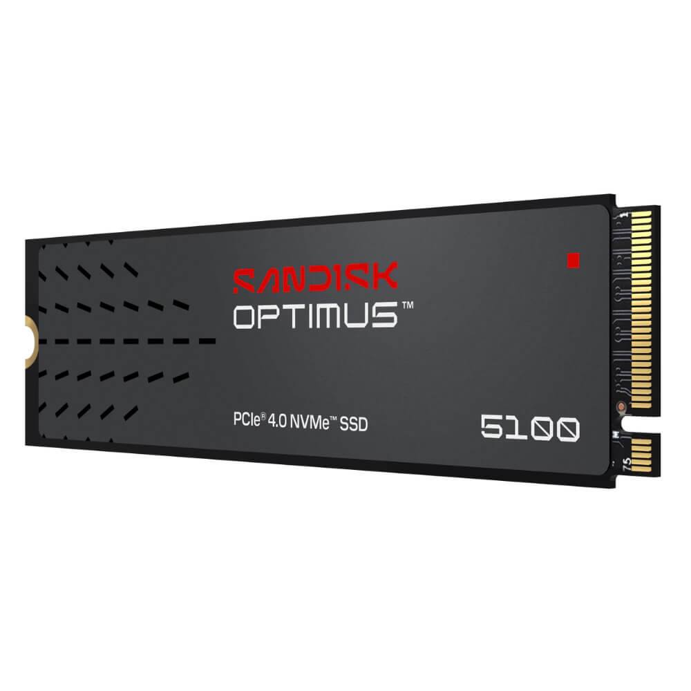 Sandisk Optimus 5100 H2 Sandisk Optimus 5100 1TB - M.2 2280 PCIe Gen4x4 NVMe SSD - Ảnh 2