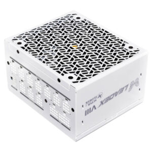 SuperFlower LEADEX VIII Platinum Pro 1200W Trang H2 Super Flower LEADEX VIII Platinum PRO 1200W White - ATX 3.1 - 1000W Cybenetics Platinum - Full Modular PSU