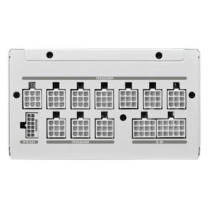 SuperFlower LEADEX VIII Platinum Pro 1200W Trang H4 Super Flower LEADEX VIII Platinum PRO 1200W White - ATX 3.1 - 1000W Cybenetics Platinum - Full Modular PSU