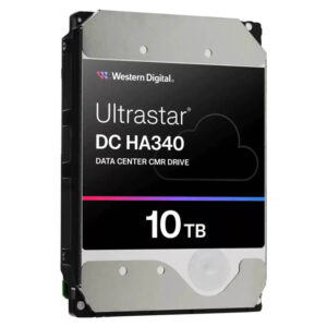 WD Ultrastar HA340 10TB H2 Western Digital Enterprise Ultrastar DC HA340 10TB - 3.5Inch 7200RPM 6Gb/s SATA 512MB Hard Drive (WUS721210BLE6L4)