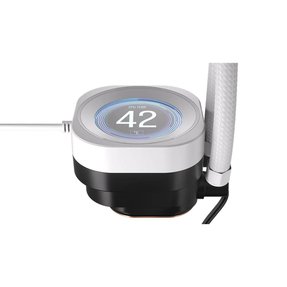 Corsair NAUTILUS 360 RS LCD White H3 Corsair NAUTILUS 360 RS LCD White - 360mm Liquid CPU Cooler - Ảnh 3