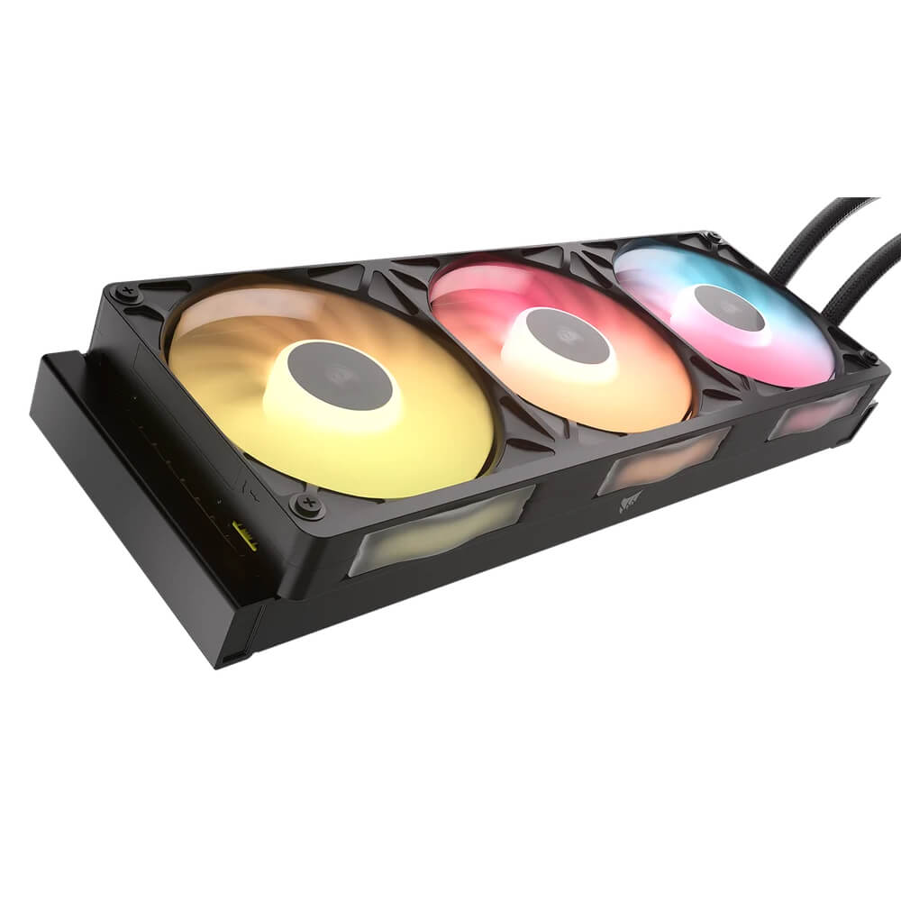 Corsair iCUE LINK TITAN II 360 RX RGB Black H2 Corsair iCUE LINK TITAN II 360 RX RGB Black - 360mm Liquid CPU Cooler - Ảnh 2