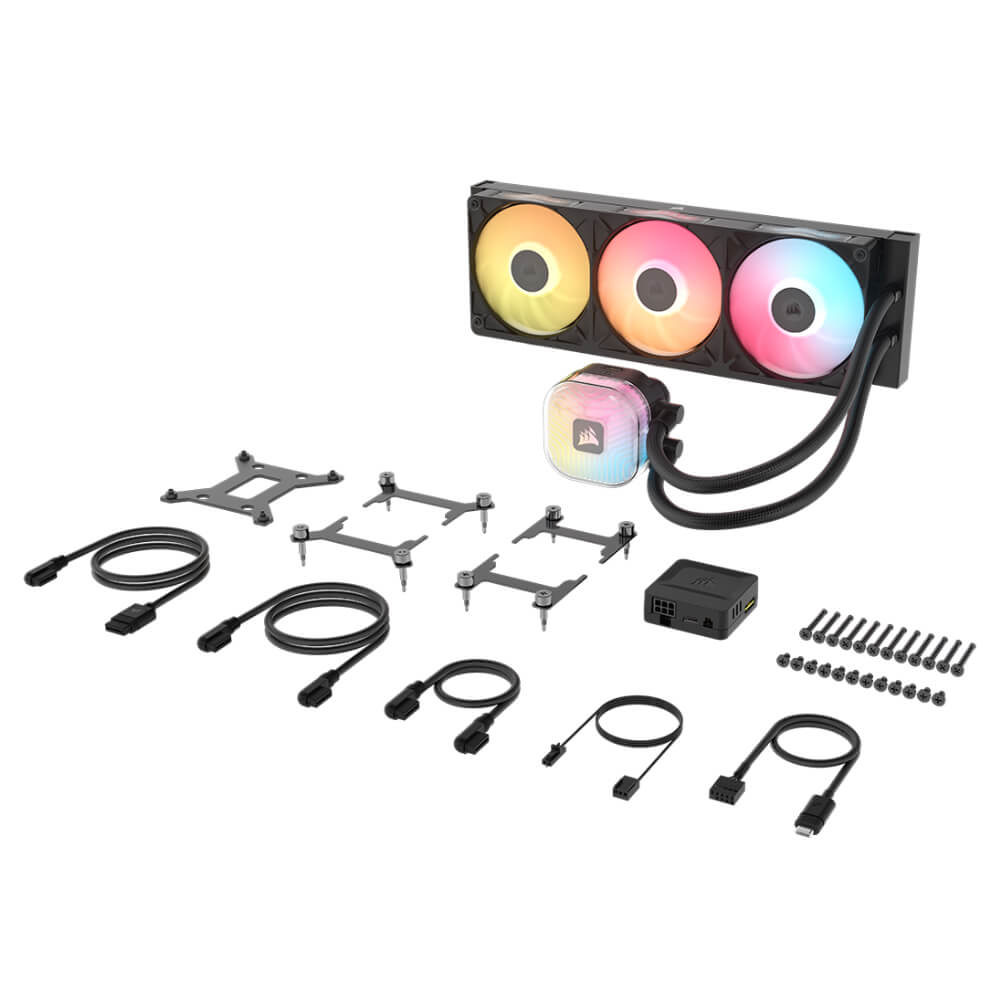 Corsair iCUE LINK TITAN II 360 RX RGB Black H5 Corsair iCUE LINK TITAN II 360 RX RGB Black - 360mm Liquid CPU Cooler - Ảnh 5