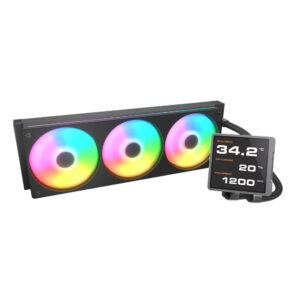 Cougar POSEIDON VISTEK PRO ARGB 360 Black - 360mm Liquid Cooler