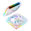 JONSBO XA-120W WHITE - ARGB Fan Case