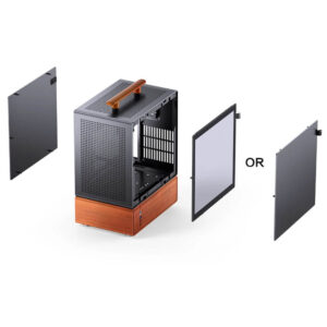 Jonsbo T7 Black - M-ATX Case - Ảnh 4