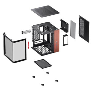 Jonsbo TK-0 Black - ITX Case - Ảnh 9