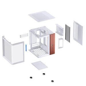 Jonsbo TK-0 White - ITX Case - Ảnh 9