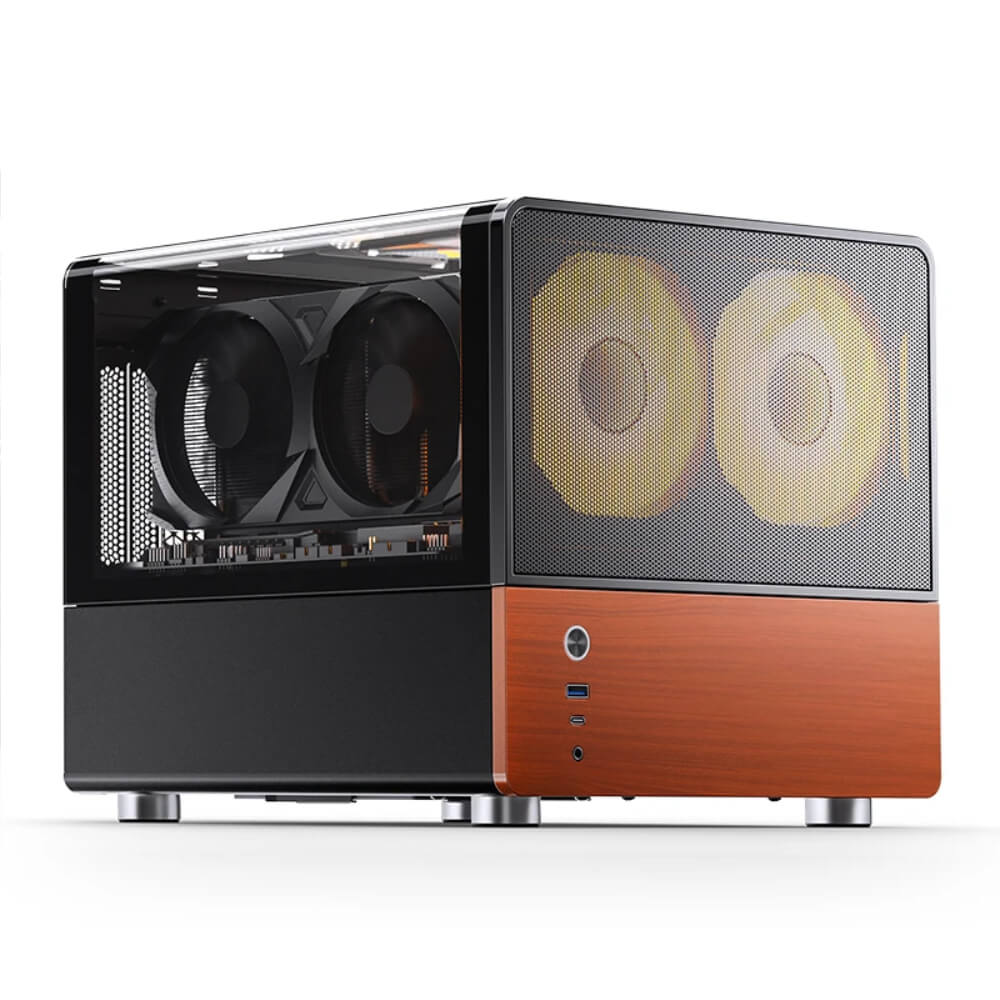 Jonsbo V12 Black H1 Jonsbo V12 Black - M-ATX Case - Ảnh 2