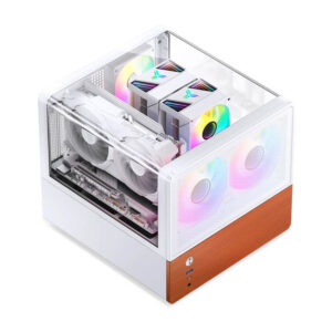 Jonsbo V12 White - M-ATX Case