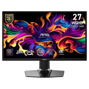 MSI MAG 272QP QD-OLED X24 - 27 inch WQHD QD-OLED | 240Hz | 0.03ms | USB Type-C | Gaming Monitor