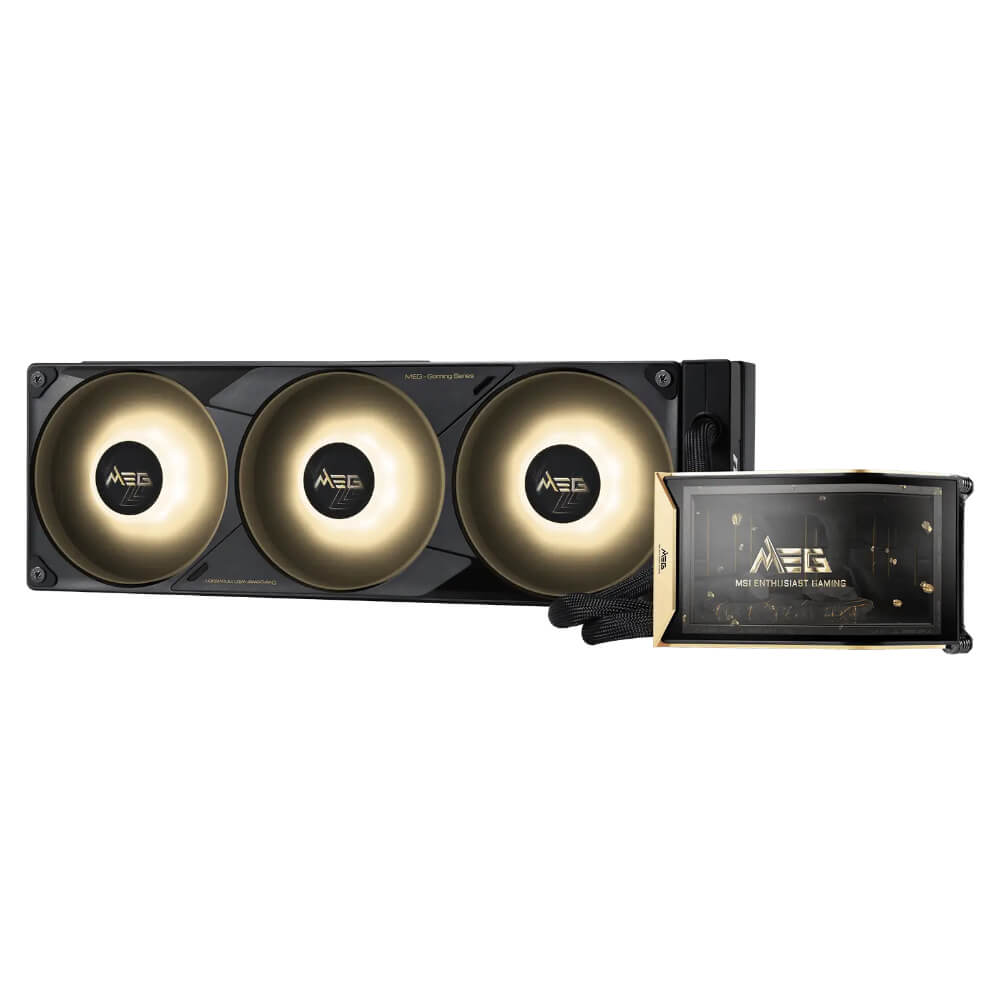 MSI MEG CORELIQUID E15 360 H1 MSI MEG CORELIQUID E15 360 - 360 AIO Liquid Cooler