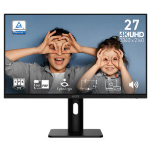 MSI PRO MP273UP E6 - 27 inch UHD IPS | 60Hz | 4ms | Speaker