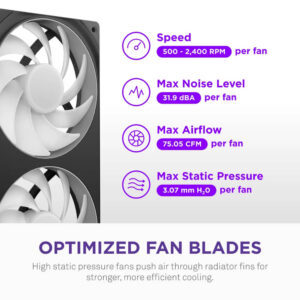 NZXT Kraken Core 240 RGB - 240 mm RGB AIO Liquid Cooler