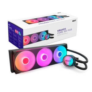 NZXT Kraken Core 360 RGB - 360 mm RGB AIO Liquid Cooler