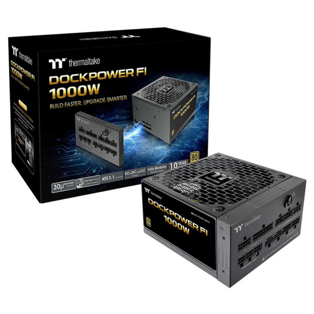 Thermaltake Dockpower Fi 1000W H1 Thermaltake Dockpower FI 1000W - 80 Plus Gold - Full Modular PSU - Ảnh 2
