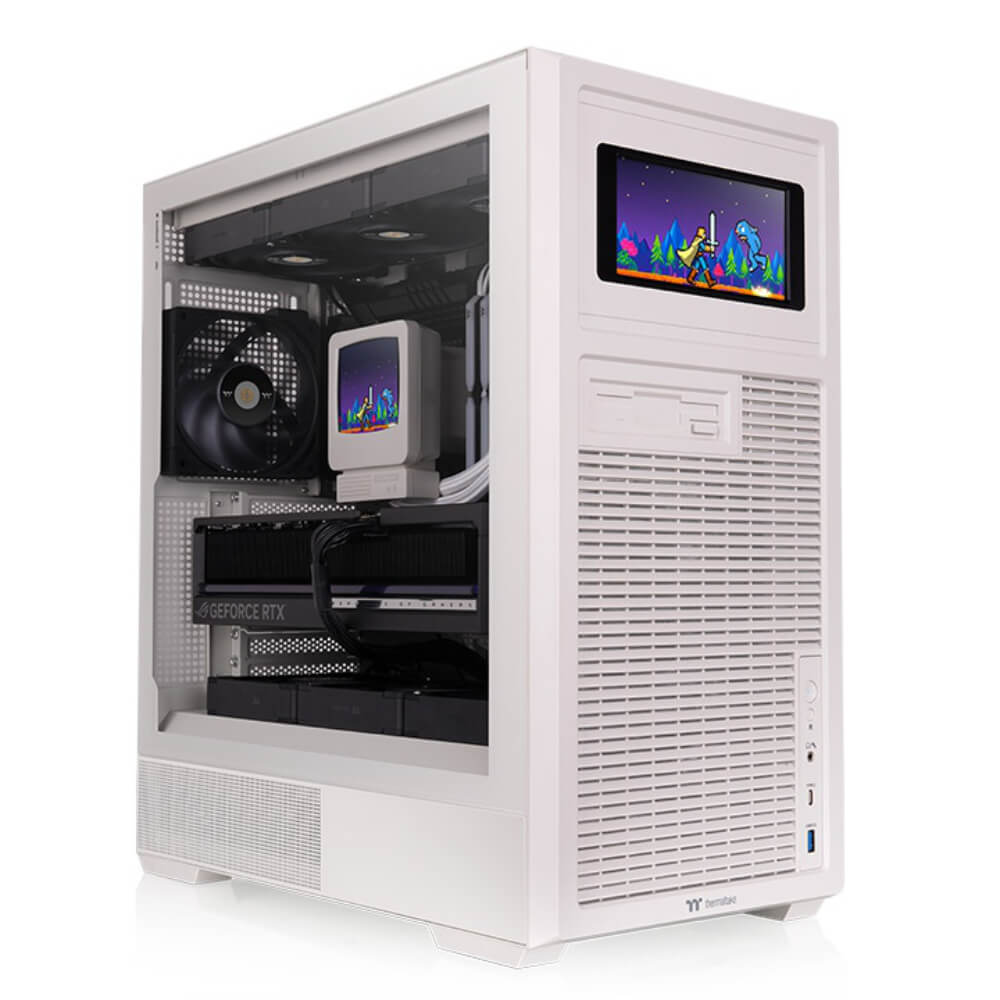 Thermaltake Retro 360 TG Mid Tower Chassis H2 Thermaltake Retro 360 TG - Mid Tower Case - Ảnh 2