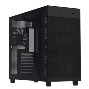 ASUS Prime AP303 Tempered Glass Black - Mid-Tower Case
