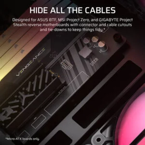 Corsair 2800X RS R ARGB Black H6 Corsair 2800X RS-R ARGB Black - Micro-ATX PC Case - Ảnh 6